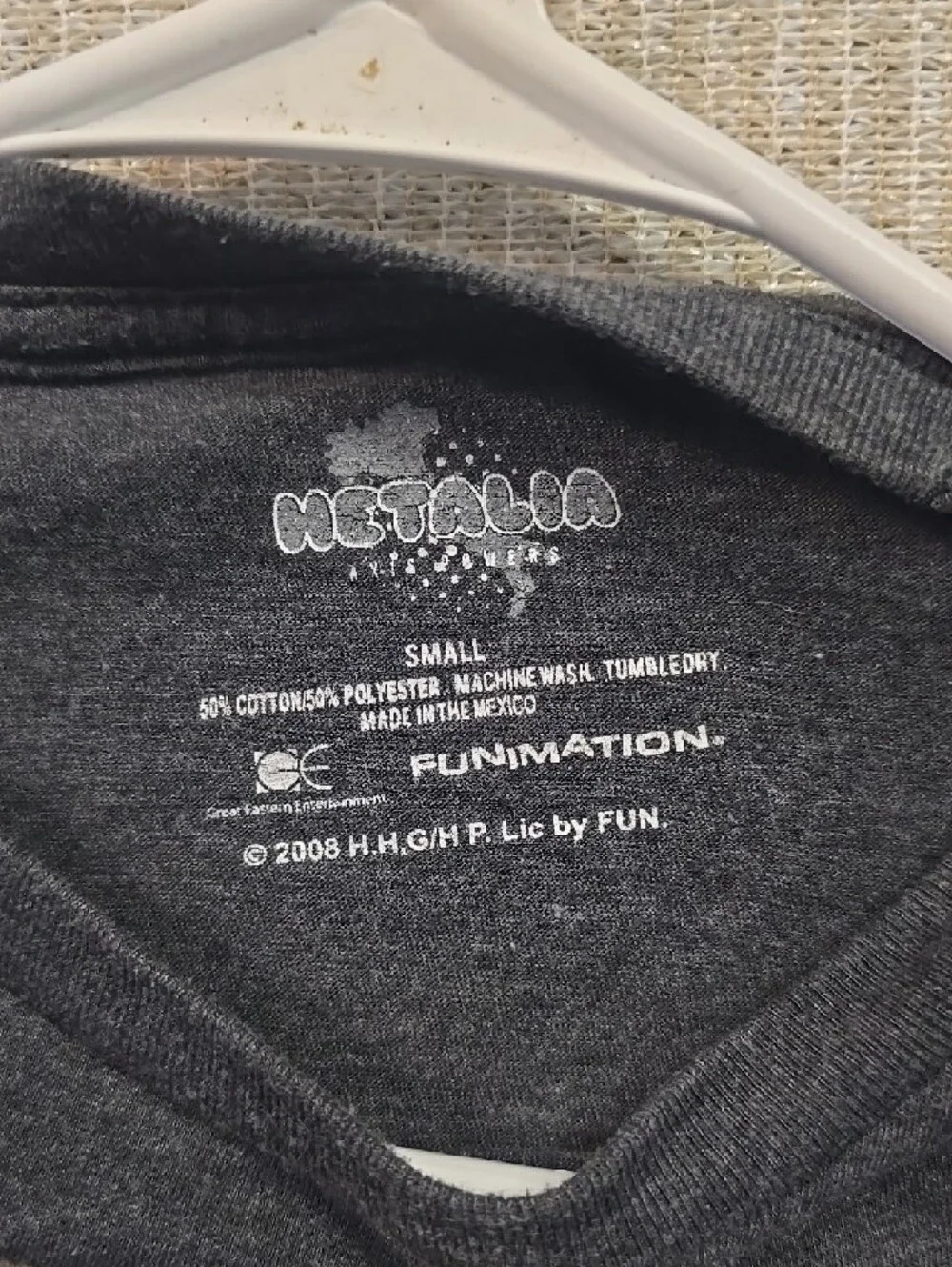 Hetalia Character Graphic Tee - Dark Gray - Picture 2 of 3
